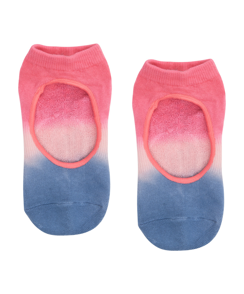 Slide On Non Slip Grip Socks - Berry Sorbet Ombré