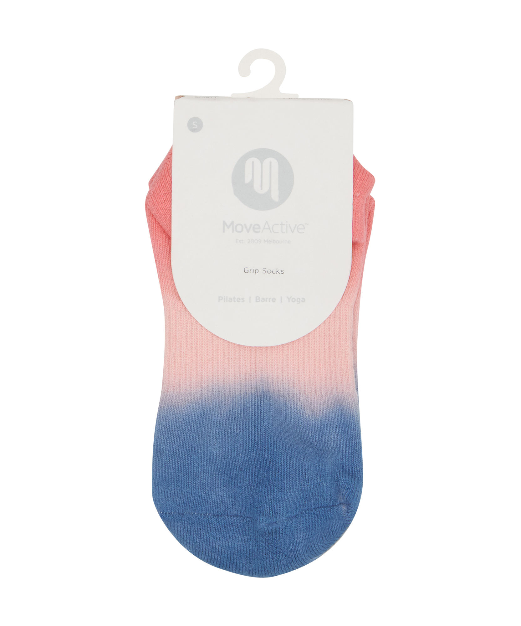 Classic Low Rise Grip Socks - Berry Sorbet Ombré.