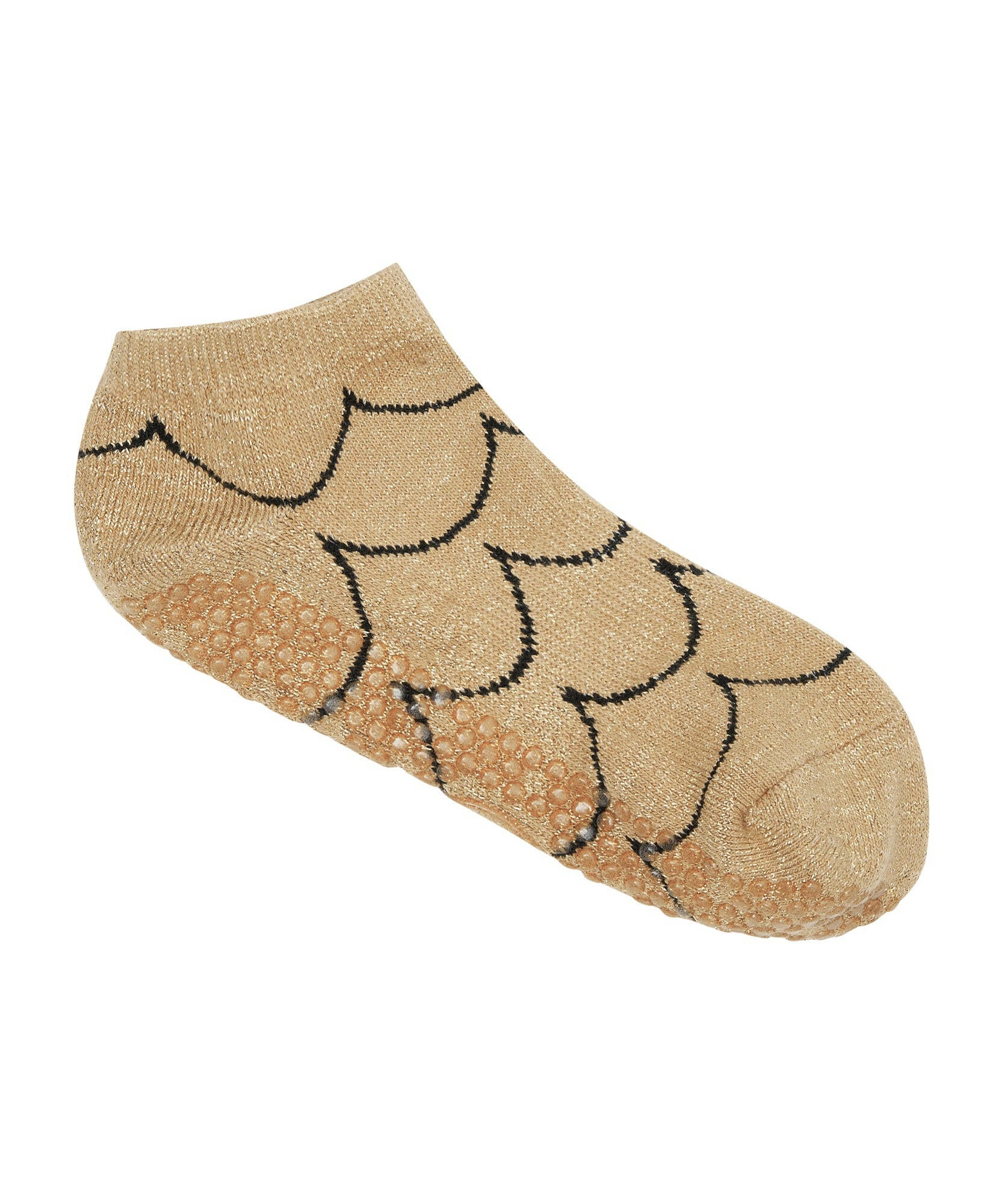 Comfortable and stylish low rise socks for yoga practice